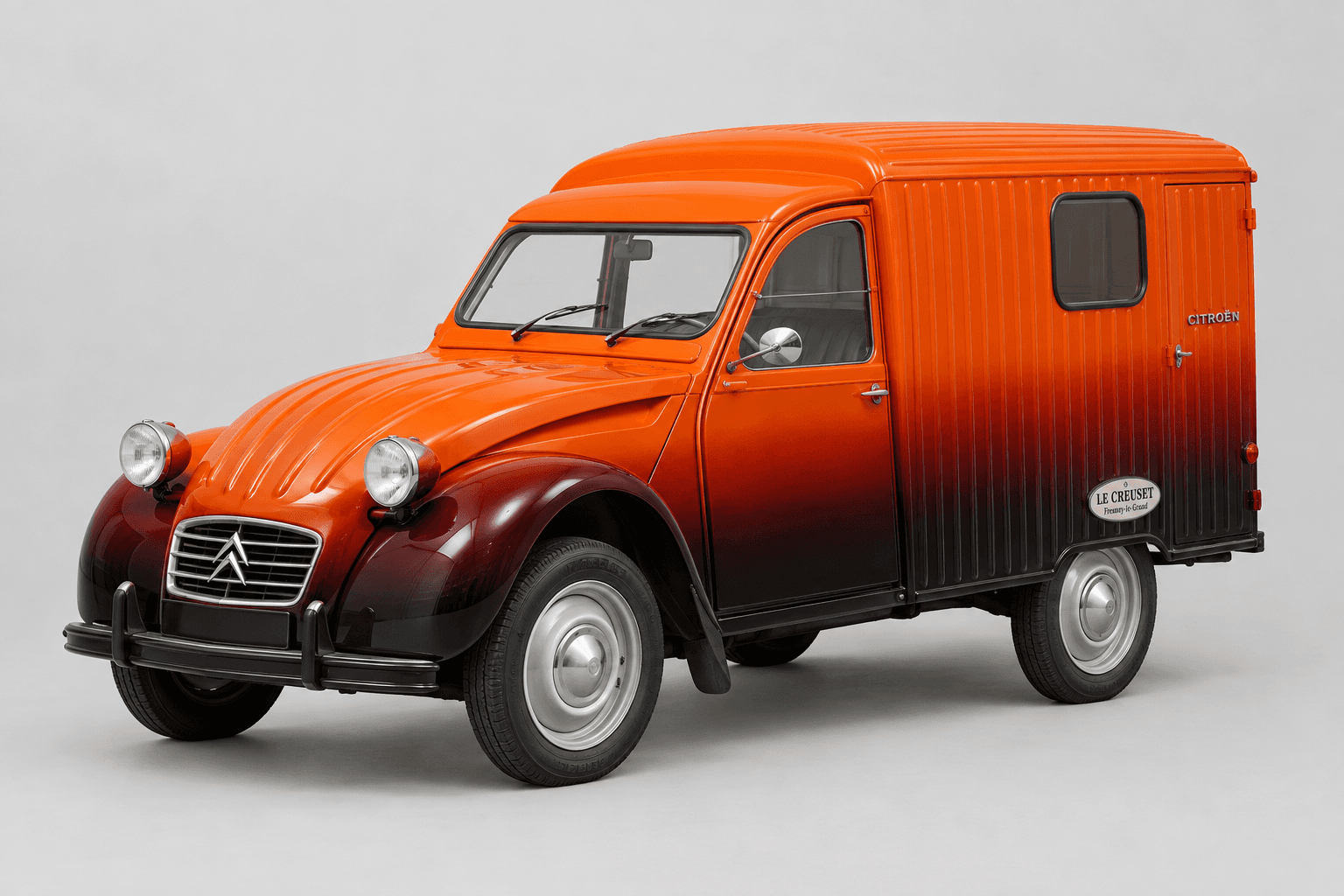 Citroën × Le Creuset 2CV Fourgonnette Volcanique
