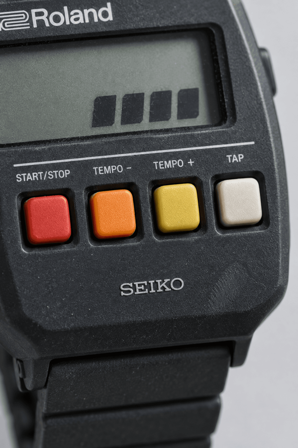 Roland × SEIKO TR-W8 Rhythm Watch, detail