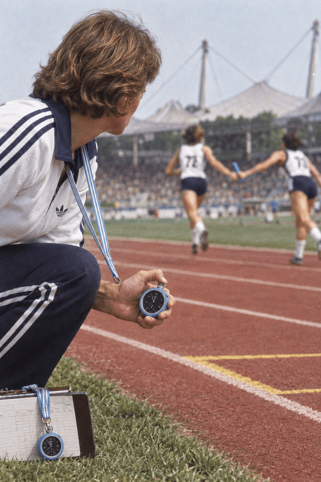 Braun × adidas SU 72, in use
