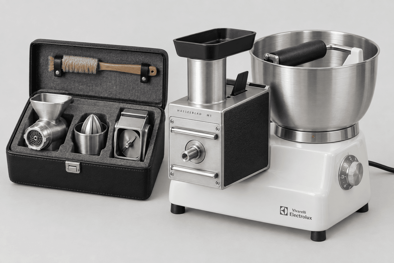 Electrolux × Hasselblad Assistent 500, studio photograph