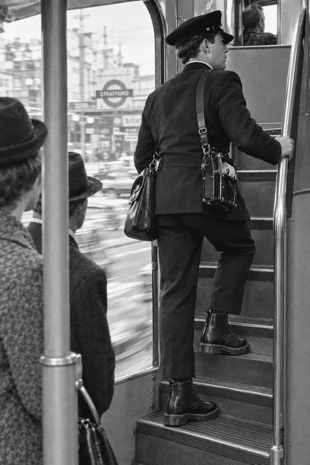 Dr. Martens × London Transport 1760, in use