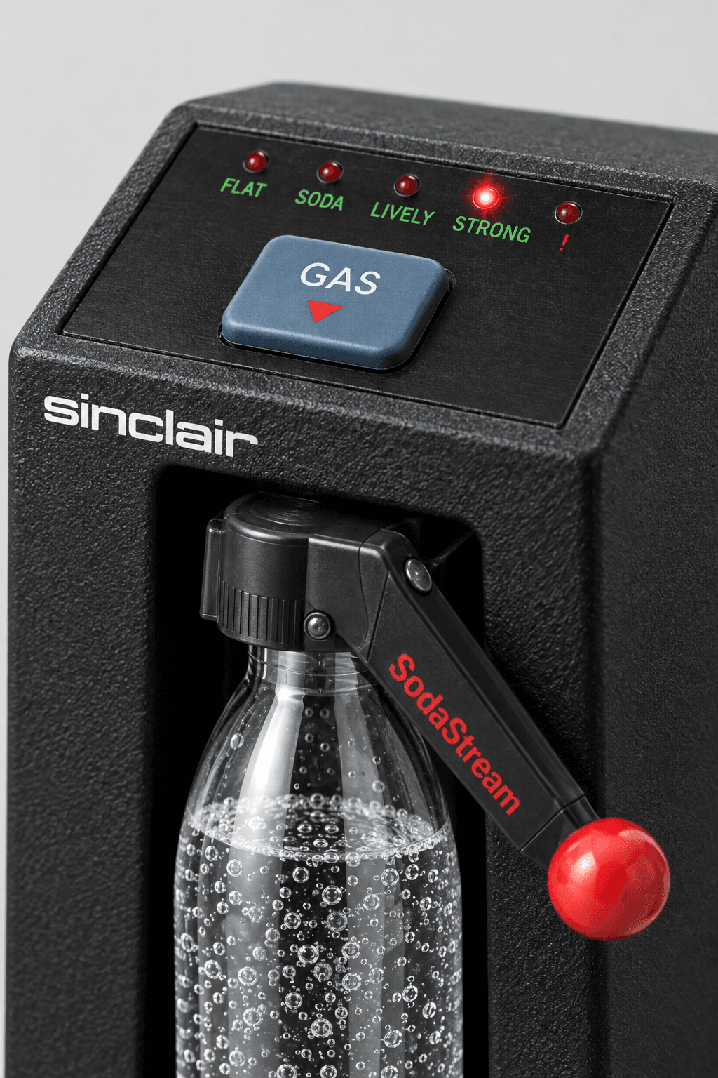 Sinclair × SodaStream FZ1, detail
